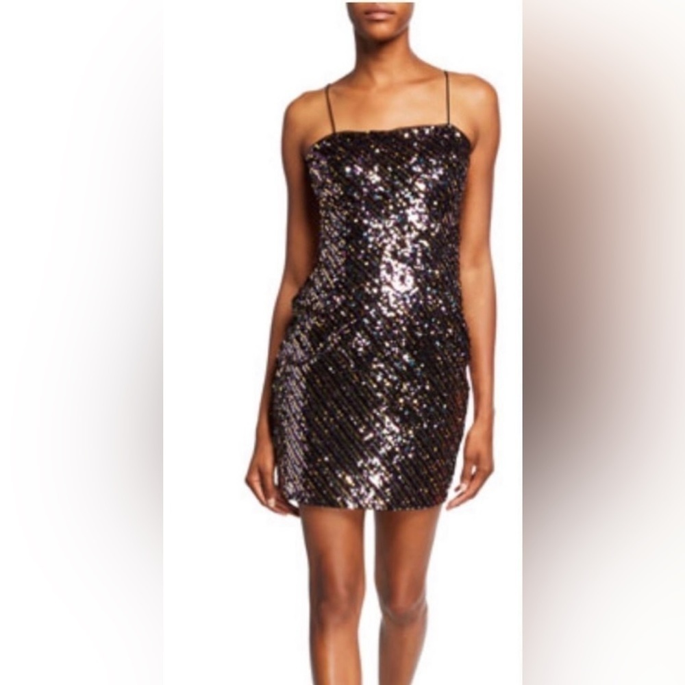 Aidan Mattox Sequin Mini Dress (24)